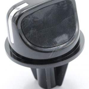 7311814258 Manopola nera con inserto cromato EO14902 Delonghi