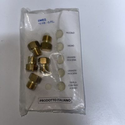 KIT UGELLI PIANO COTTURA SMEG  10MB GPL LA0421