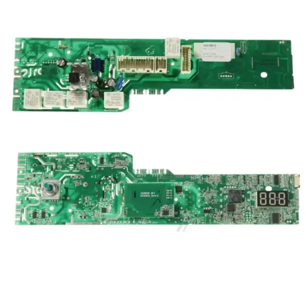 Scheda elettronica originale per lavatrice Candy Hoover 43016812. Ricambio perfetto per ripristinare il funzionamento della lavatrice con compatibilità garantita.