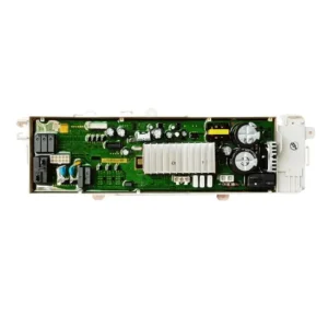 Modulo scheda per lavatrice Samsung DC92-01768B, ricambio originale per gestione elettronica dei cicli di lavaggio.